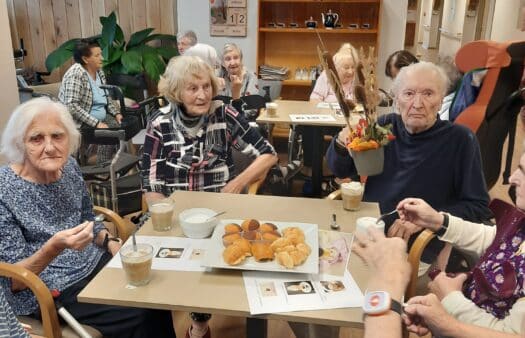 Den kávy v SeniorCentru Chotěboř