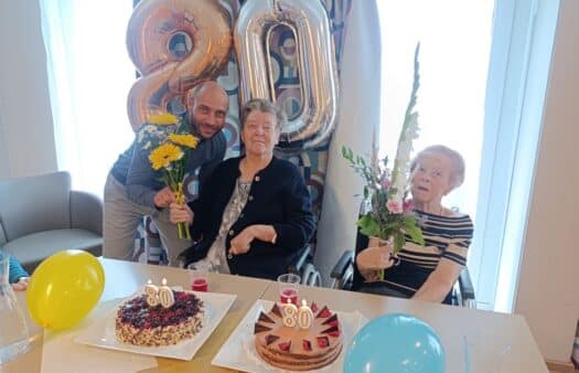 Dvojitá oslava 80. narozenin v SeniorCentru Chotěboř