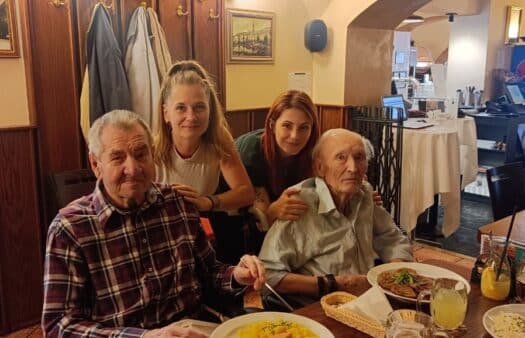 Návštěva restaurace splněným přáním klientů SeniorCentra Chotěboř